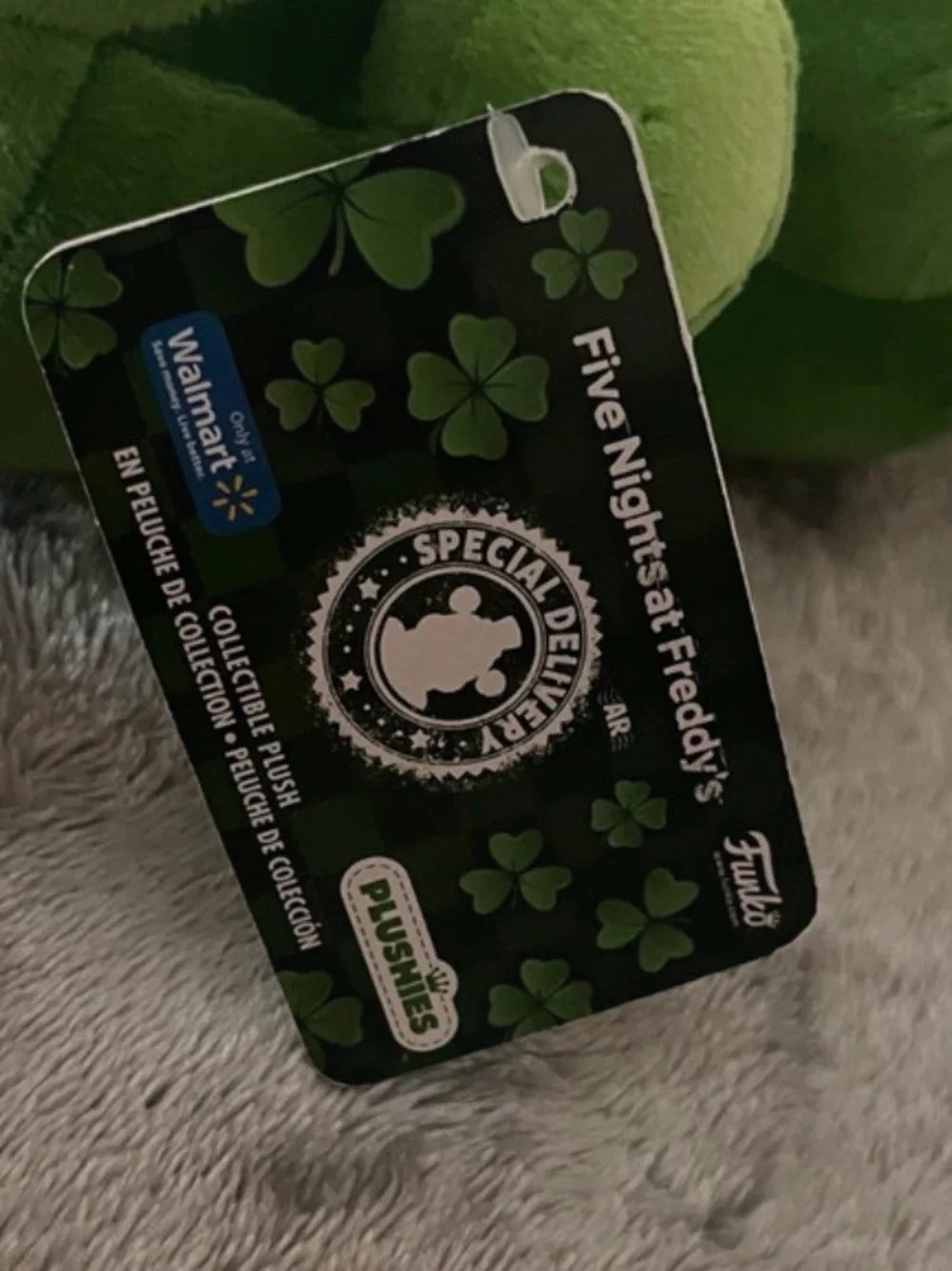 Funko Green St. Patrick's Day Plush Dog Toy